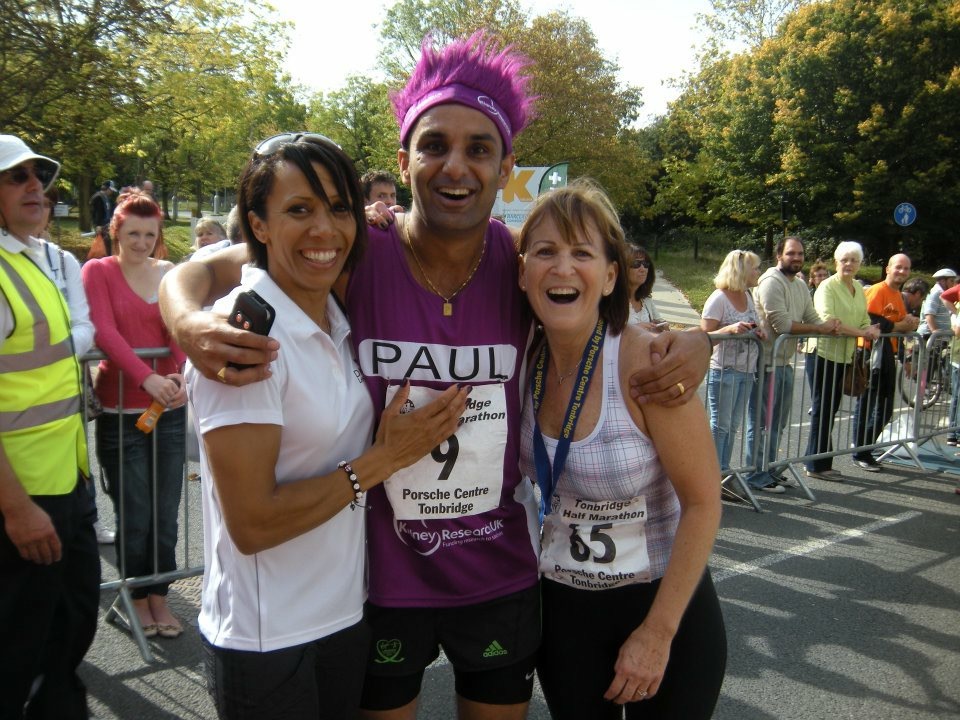 Kent Prestige Cars running Tonbridge Half Marathon raising money for Kidney Research